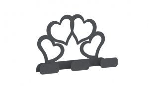 Percha Cuore 38x23x7 cm.
