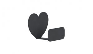 Percha Corazón 10x9x7 cm.